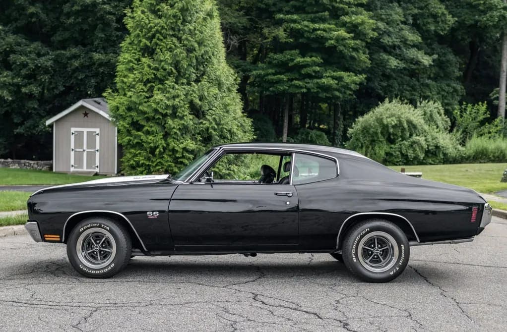 1970 Chevrolet Chevelle Malibu Sport Coupe, view