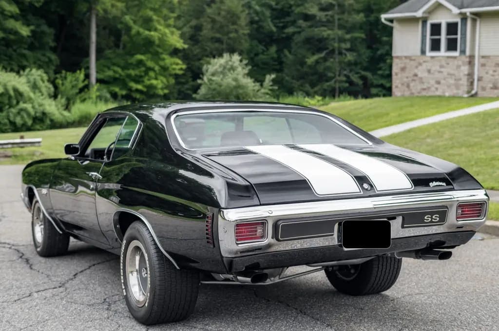 1970 Chevrolet Chevelle Malibu Sport Coupe, view