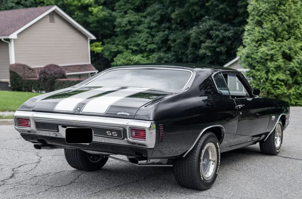 1970 Chevrolet Chevelle Malibu Sport Coupe, view