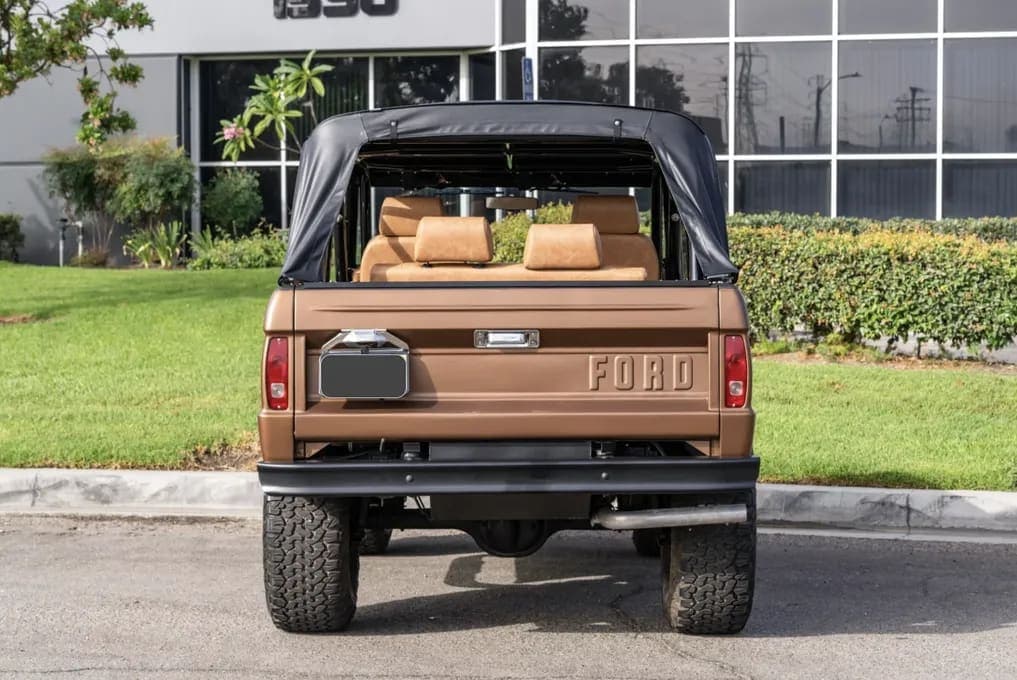 1969 Ford Bronco, view