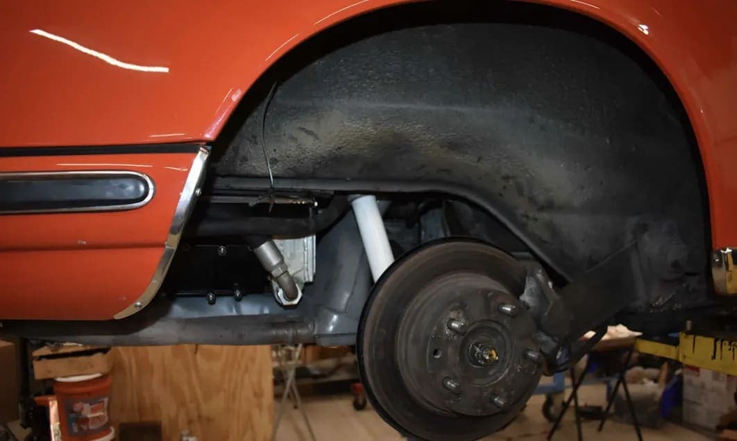 1971 Porsche 911S Targa, view